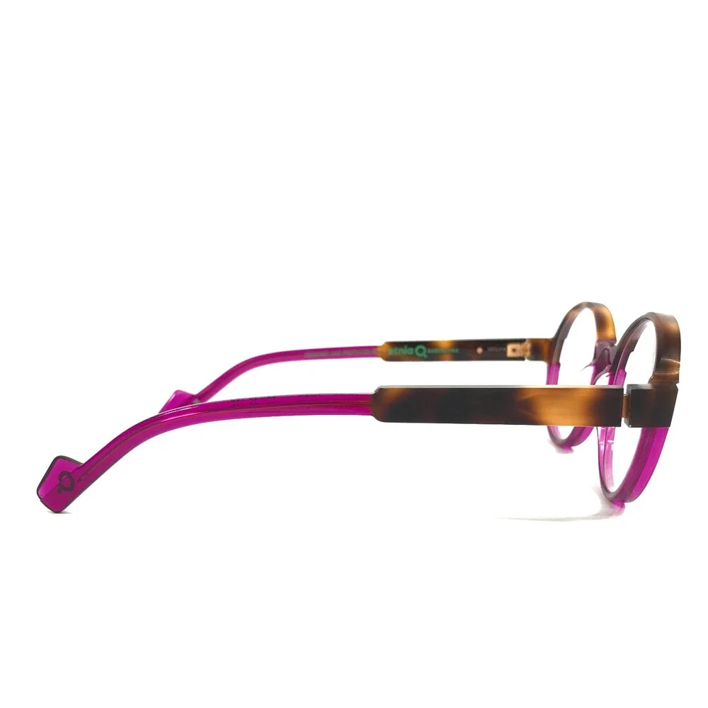 Etnia Barcelona Eyeglasses Frames CHROMA N40 HVVI Havana Violet Purple 48-20-140